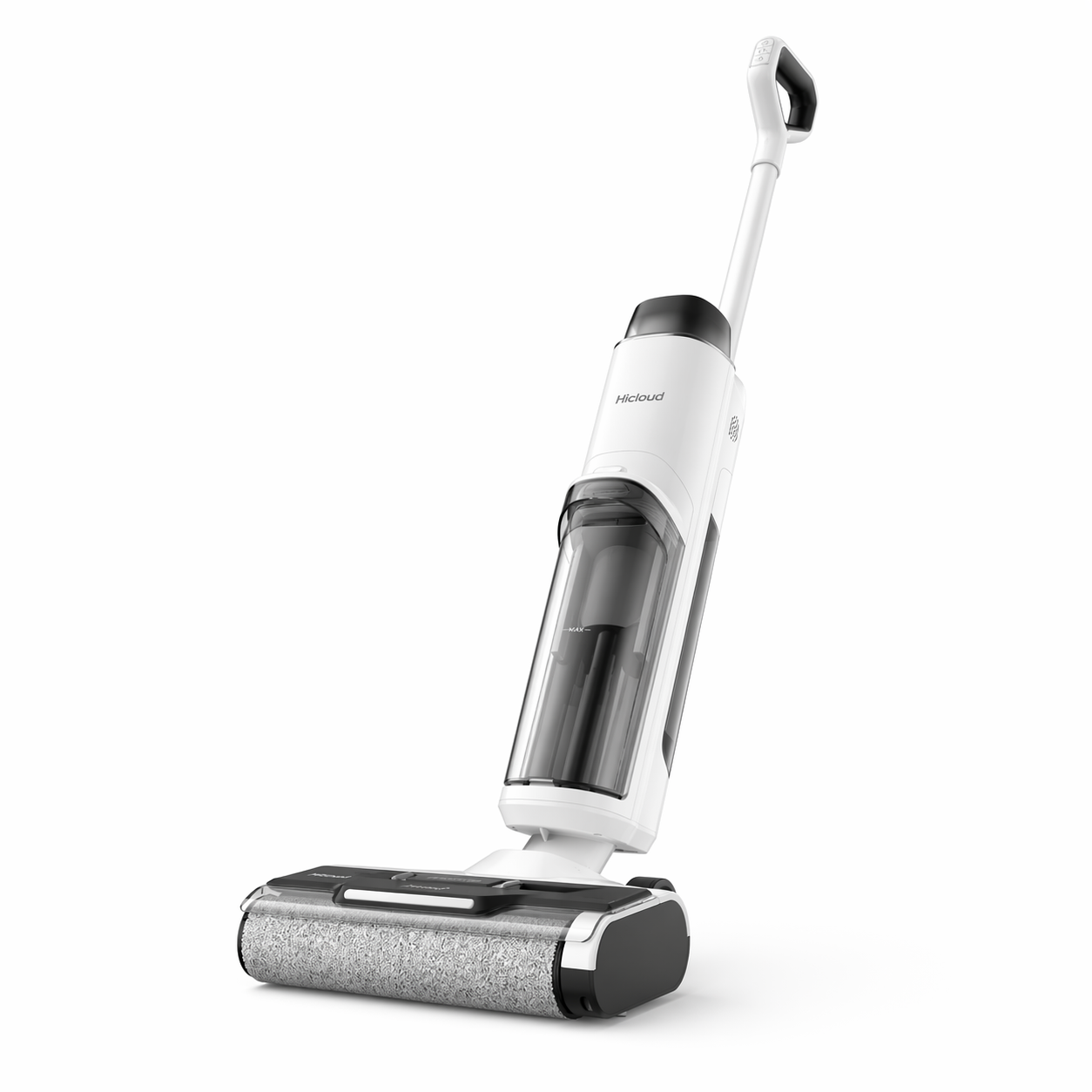 Hicloud Wet Dry Vacuum & Mop Combo, 18,000Pa Powerful Suction, 180° Lie-Flat Reach for Low Furniture