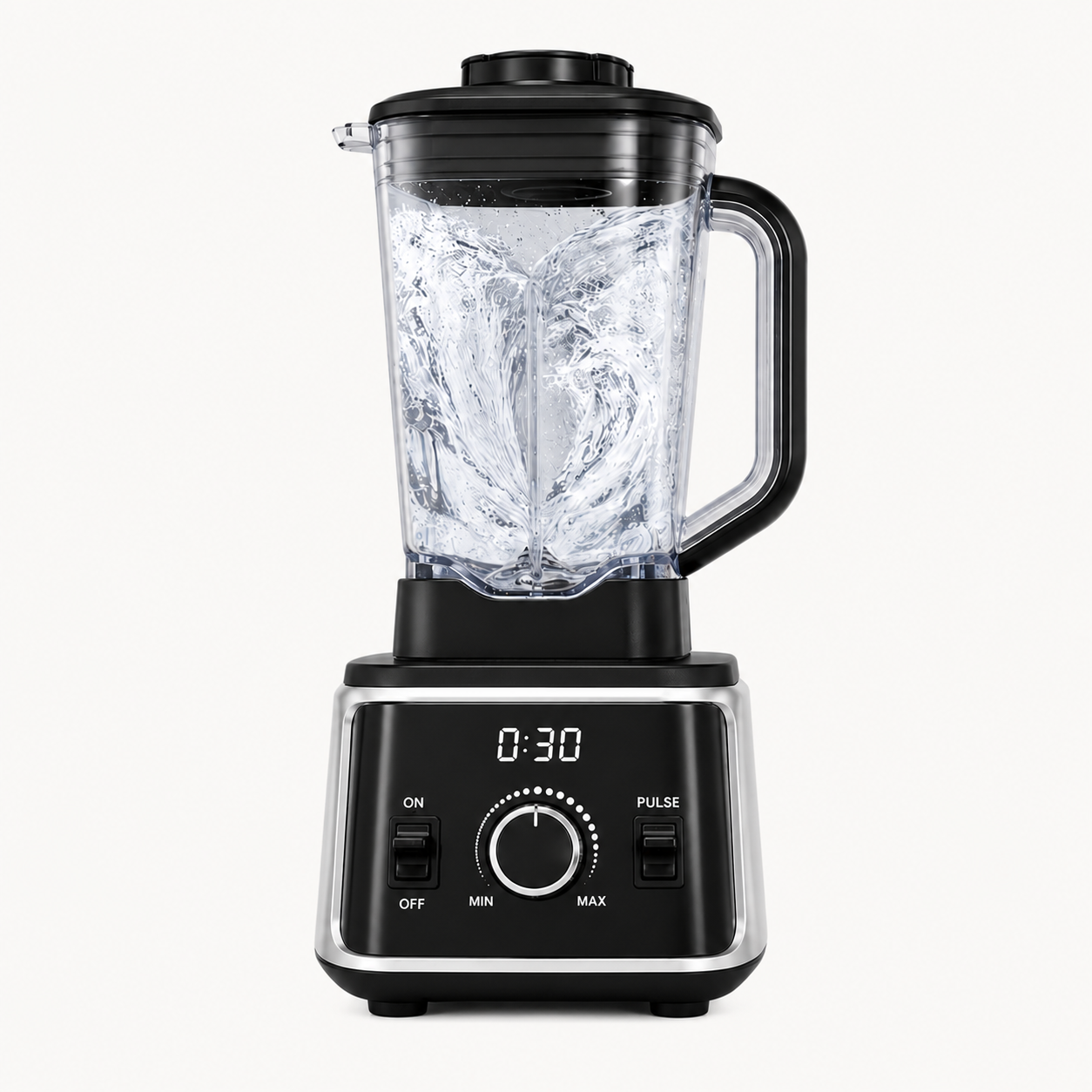 Hicloud 1800W 2-in-1 Blender and Grinder Combo, 68oz Countertop Blender with 27oz Grinding Cup, Professional High-Speed Motor