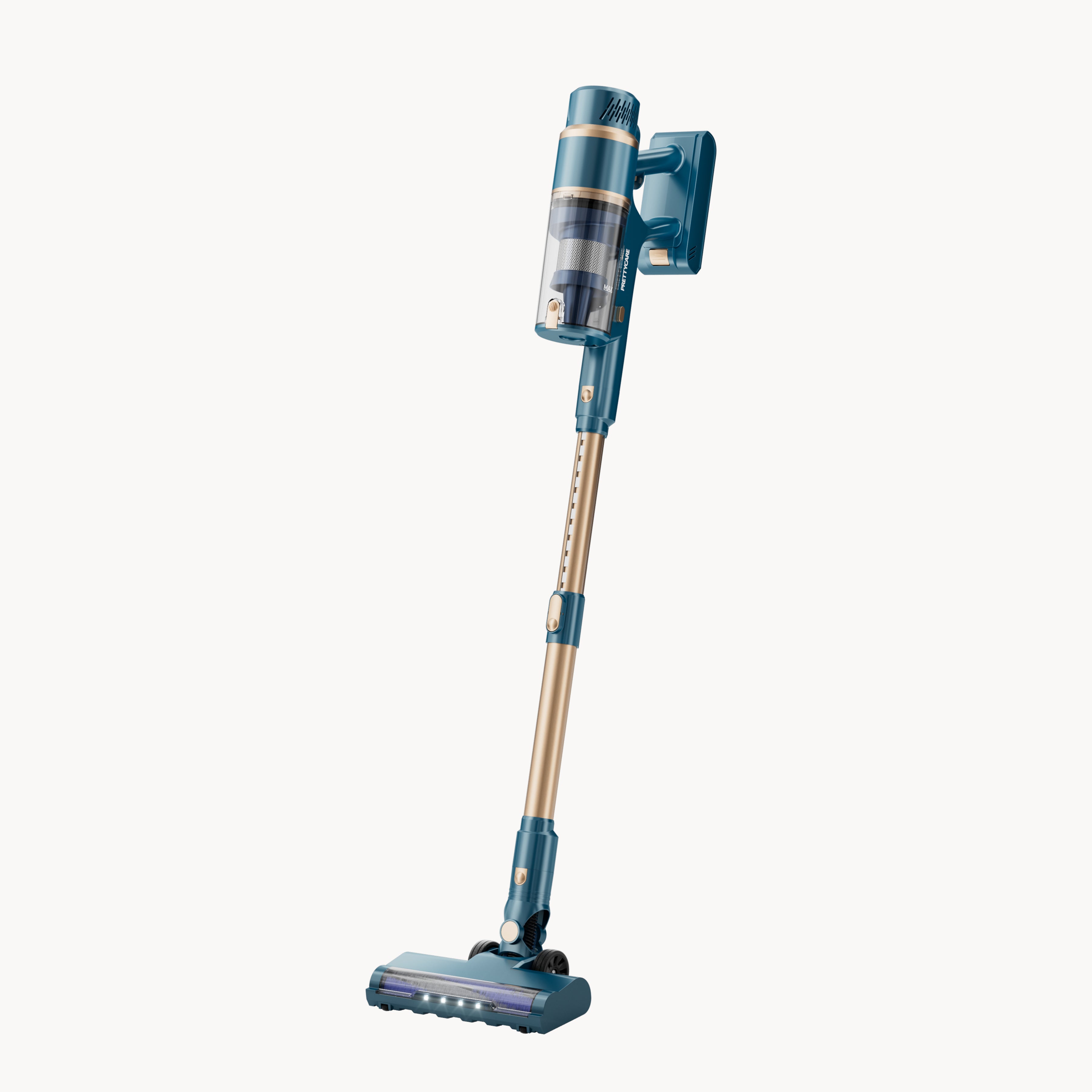 Hicloud Lightweight Cordless Vacuum Cleaner, Stick Vacuum Cleaner for Carpet & Woodfloor